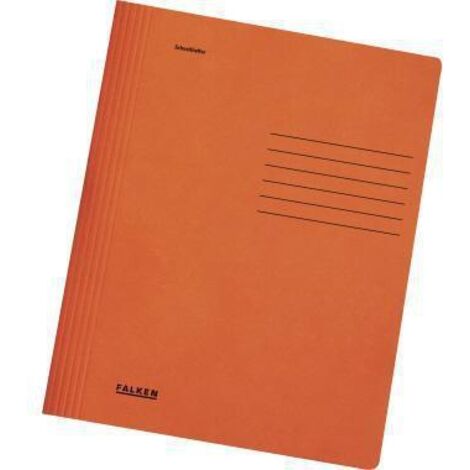Dossier de reporting Falken 26001224 A4 carton orange (1/4)