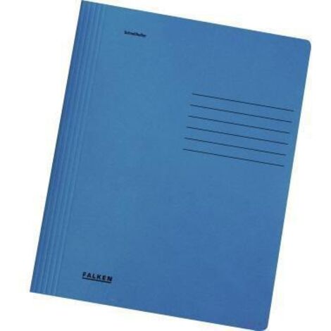 Dossier de reporting Falken 26001264 A4 carton bleu (1/4)