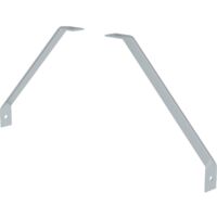 Günzburger Steigtechnik 2x raidisseur d'angle pour escabeau à barreaux en aluminium - 019411