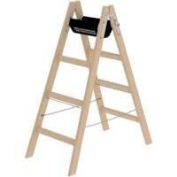 Günzburger Steigtechnik Escabeau en bois 2 x 4nombre de barreaux - 033208