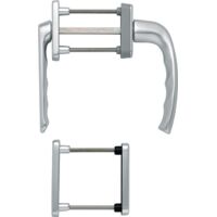 Hoppe – Poignée de porte coulissante aluminium 63-73mm carré 7mm – Modèle New York – 3273928
