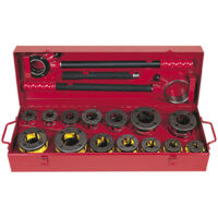 Virax – Filière manuelle Aust 1/2-2'' Bspt Droit – Acier inoxydable – Pour BSPT Ø 1/8'' à 2'' – 136280