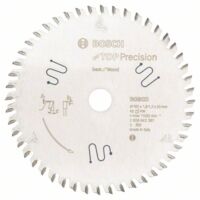 Bosch – Lame de scie circulaire 165mm – Alésage 20mm – 56 dents – Pour bois, métal et plastique – Technologie Cleanteq pour coupe nette