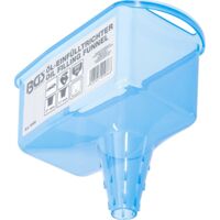 BGS Entonnoir de remplissage d'huile 850 ml réservoir - 9986