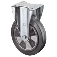 Roulette fixe de charge lourde D. de la roue 250 mm cap. charge 550 kg caoutchou