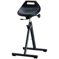 bimos, Assis-debout industriel, avec piétement pliable, assise