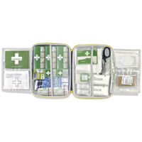 CEDERROTH Trousse de premiers secours B305xH245xT86env.mm vert pour brûlures - 51011013