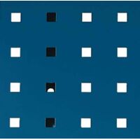 bott Plaque perforée 457 x 495 mm bleu gentiane - 14025115.11