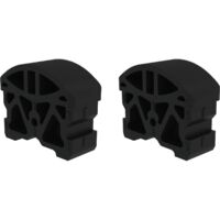 Günzburger Steigtechnik 2x Cache rond pour montant 58 x 25 mm à partir de l'année de construction 2005 - 019283