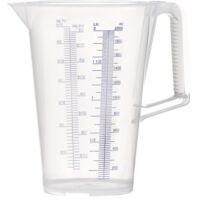 PRESSOL Gobelet mesureur 2l bleu échelle imprimée PP - 7083