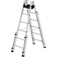 Günzburger Steigtechnik Aluminium Escabeau 2x6nombre de barreaux - 033512