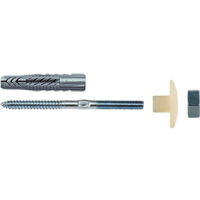 Fischer 2x fixation pour lavabo WST 12 x 180 mm - 80662