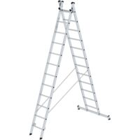 Günzburger Steigtechnik Echelle polyvalente 2nombre de barreaux avec traverse nivello 2 x 12 barreaux - 031224