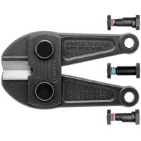 KNIPEX 71 79 760 Mâchoires de rechange pour 71 72 760 complète avec vis
