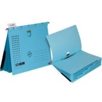 ELBA Hängehefter chic ULTIMATE 100333012 DIN A4 blau 5 St./Pack.
