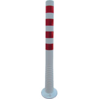 Poteau signalisation 1000mm, Ø 80mm, blanc