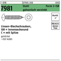 DIN 7981/ISO 14585 m.Innensechsrund