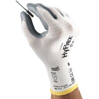 Gant HyFlex 11-800 Taille 9 blanc/gris nylon avec mousse nitrile EN 388