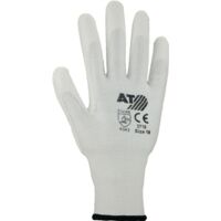 Gant de protection contre les coupures taille 9 blanc EN 388 catégorie EPI II HDPE avec polyuréthane