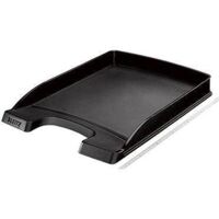 Corbeille à courrier Leitz slim noire