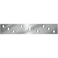 VÖRMANN Plaque de liaison L.170 mm L.30 mm Ép.3 mm Acier zingué bleu - 000184170Z