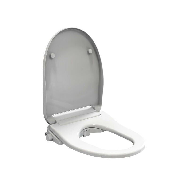 LUXE SILVER - Abattant WC électronique avec siège chauffant