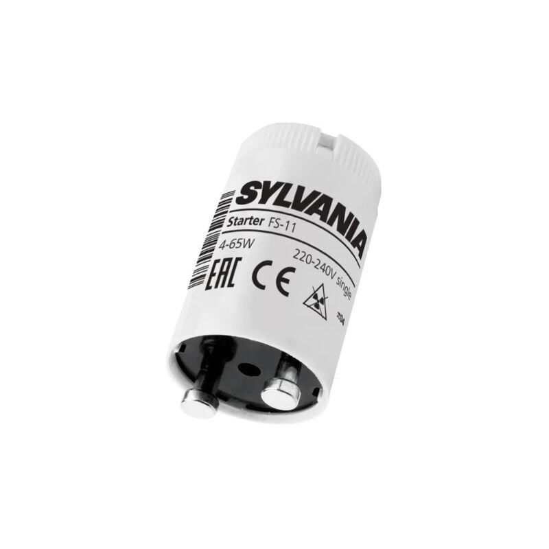 SYLVANIA - Starter FS-11 Pour Tubes Néons 4-65W - Démarrage Rapide - Température -20 à +80°C