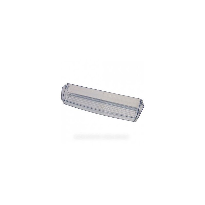 Balconcino Portabottiglie Neutro Per Frigorifero Aeg - Ricambio Originale 265104608 - Larghezza 100mm, Lunghezza 440mm, Colore Trasparente, Sostituzione Ripiano