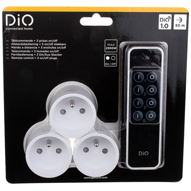 Proxe 710003 presa elettrica telecomandata art. 710003 kit 3 presa + 1 telecomando MALFATTI&TACCHINI GROUP