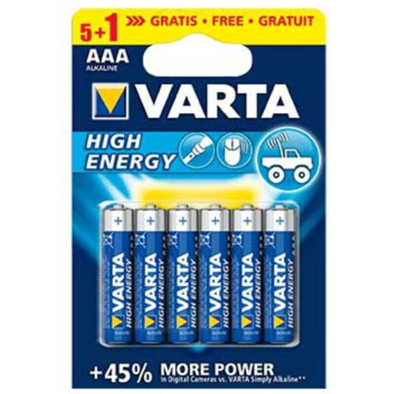 pile alcaline AAA LR03 pour Accessoires et entretien VARTA 4903121496 — free download