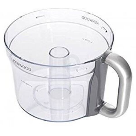 Kenwood – Bol nu AT647 pour robot ménager – Bol en Titran transparent – Contenance 2.35 L – Mécanisme de sécurité inclus
