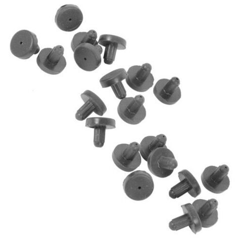 Lot De 8 Patins Silicone Pour Friteuse à Air – Protection Anti-rayure – Noir – Extensibles Et Résistants à La Chaleur