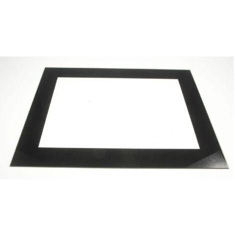 Vitre intérieure pour four – Verre transparent – Hauteur 0,5 cm – Profondeur 49,5 cm – Remplacement pour WHIRLPOOL 481010545250