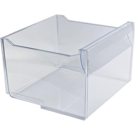 Whirlpool – Tiroir inférieur transparent pour réfrigérateur – Pièce détachée pour congélateur – Optimise l'espace de rangement – Dimensions 481010596938