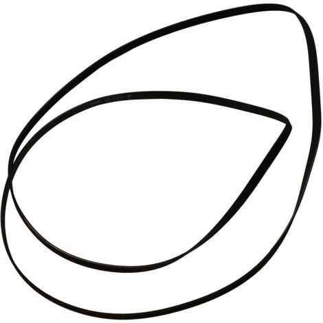 SOS Accessoire Courroie 1965H6 non élastique (remplace la 1970H7) pour Sèche-linge 481235818186 BAUCKNECHT, BAUKNECHT, BLOMBERG, BRANDT, BRU, CRYSTAL, (1/4)