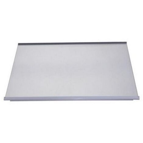 Whirlpool – Chayette en verre pour réfrigérateur – Pièce détachée compatible – Largeur 49,5 cm – Hauteur 1,3 cm – Profondeur 49,5 cm – Matière hybride