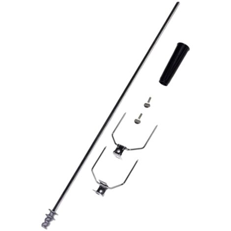 Tourne-broche d'origine pour four et cuisinière – Compatible avec modèles SCHOLTES – Pièce détachée de qualité – Longueur 30cm – Smart Garden (1/2)