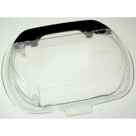 Réservoir d'eau pour sèche-linge – Plastique transparent – Largeur 37,2 cm – Hauteur 9 cm – Compatible Candy et Hoover