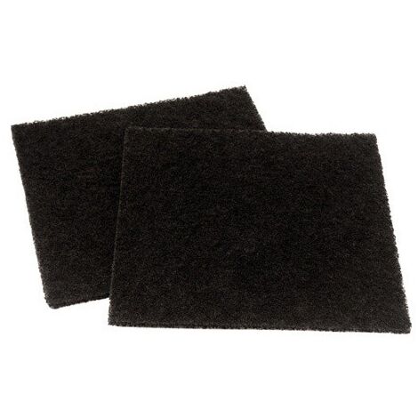LOT DE 2 FILTRES A CHARBON 295x270 POUR HOTTE Whirlpool (1/3)