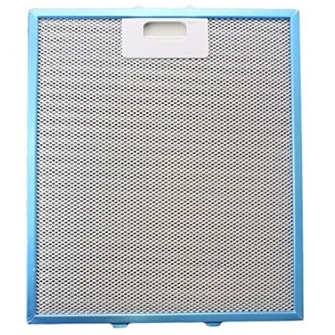 Filtre pour hotte métallique 267x305mm – Anti graisses – Fixation par clip – Compatible avec plusieurs modèles de hottes – Bauknecht
