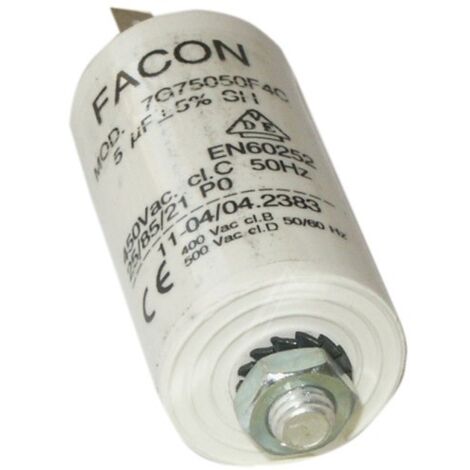 Condensateur 5 mf pour Hotte FAGOR 74X3963 (1/3)