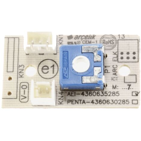 PLATINE THERMOSTAT POUR REFRIGERATEUR BEKO - 4360635285 (1/3)