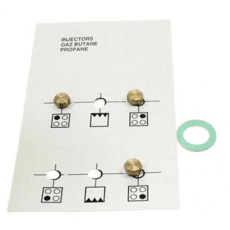 Sachet Injecteurs Gaz Butane 4431900083 Pour CUISINIERE (1/2)