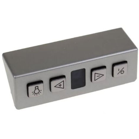 Novy – Commande à touches 7000506 – Pièce détachée pour hotte aspirante – Commande 7 segments – Remplacement efficace pour contrôle précis