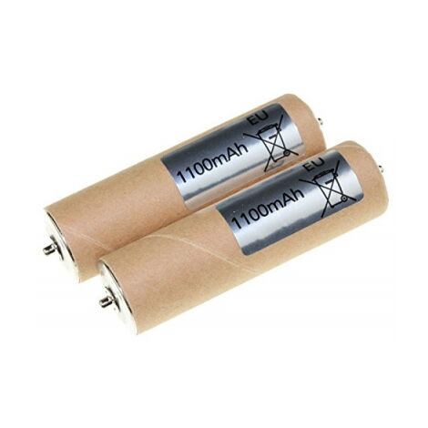 Panasonic Kit de 2 batteries pour tondeuse à cheveux ER1410 ER1411 ER1420 ER1421 ER1424