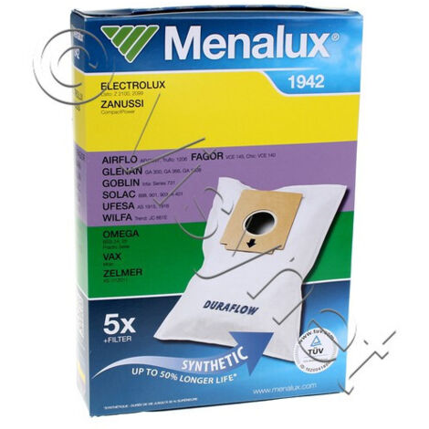 Menalux 2043394 Sac pour Aspirateur Duraflow 1942 (1/2)