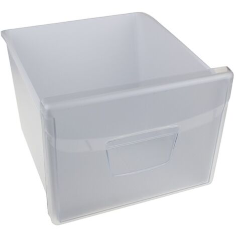 Bac à légumes pour réfrigérateur – Pièce détachée blanche mate – Compatible Indesit C00506773 – Accessoire essentiel pour organisation