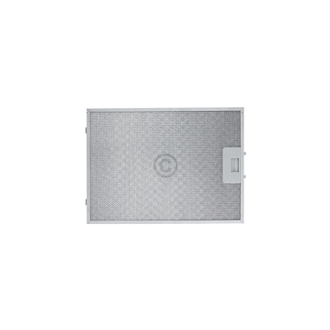 Filtre à graisse compatible avec Bosch 00703451 Filtre métallique 370 x 265 mm pour hotte aspirante