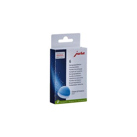 Pastilles détergentes pour Jura - Boite de 6 - Marque JURA - Blanc