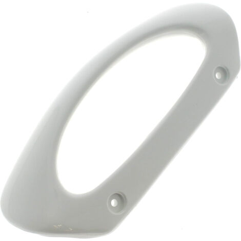 Poignée blanche verticale (Entraxe : 110 mm) pour réfrigérateur, congélateur VEDETTE - 45X4118 (1/2)